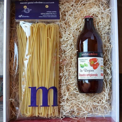 Spaghetti e passata artigianale