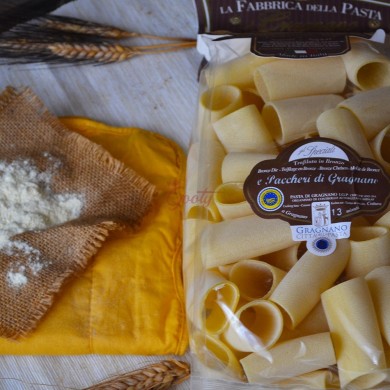 Pasta di Gragnano "Paccheri Rigati" I.G.P.