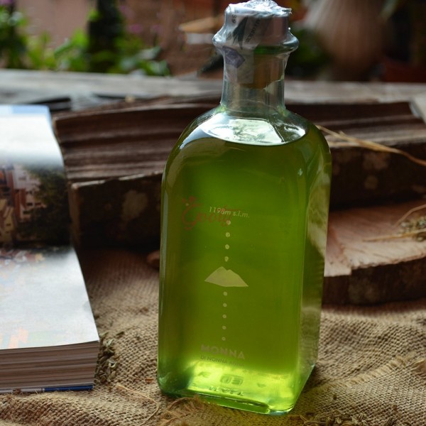 Bottle of Wild Fennel Liqueur "Monna"