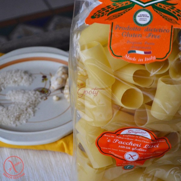 Pasta di Gragnano Senza Glutine "Paccheri lisci senza glutine" I.G.P.